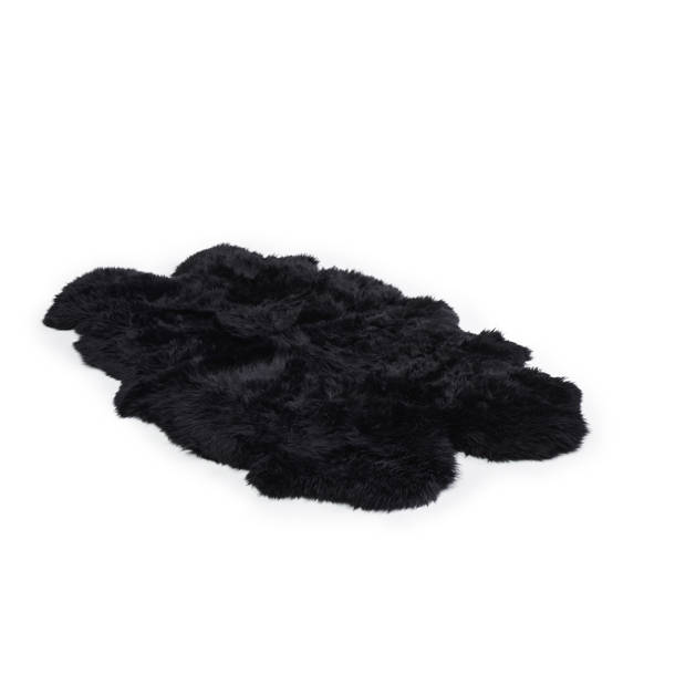 Bowron Sheepskin Long Wool Gold Star Sheepskin Ivory Rug & Reviews